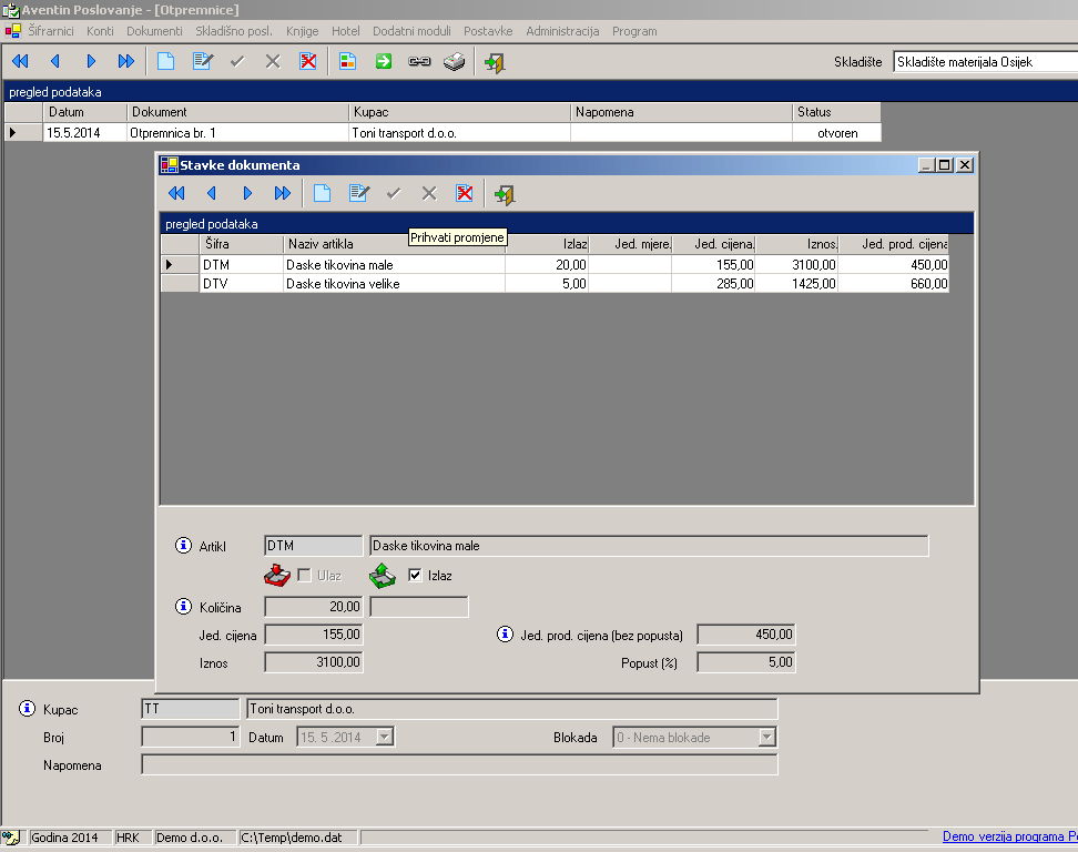 Skladišno poslovanje